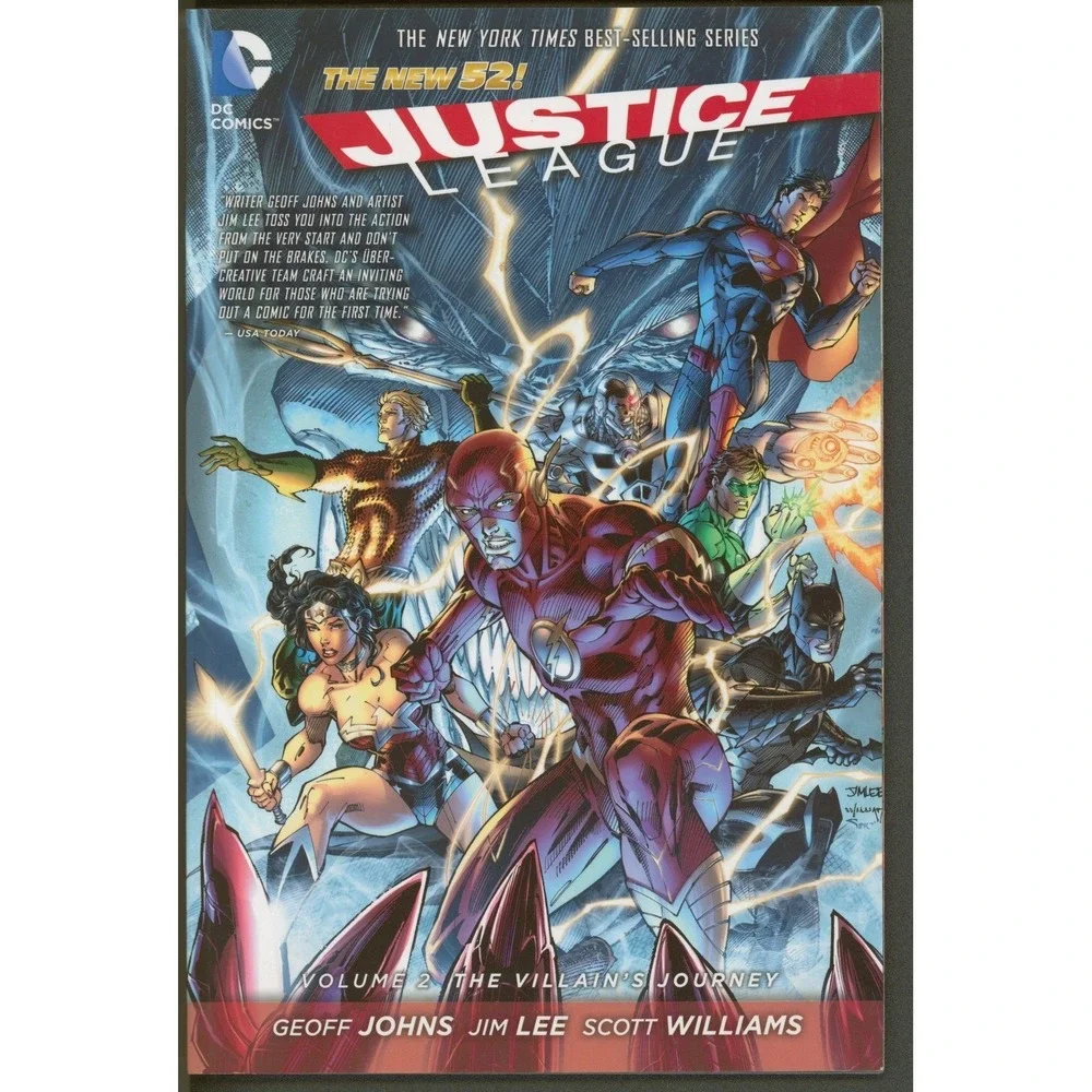 DC Comics Graphic Novel‎ Justice League Flash New 52 TPB Set #1 2